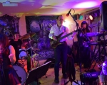 AT THE HALLOWEEN GIG