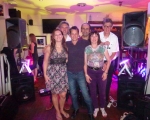 Kings Arms, Lymington with a fan from the US